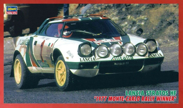 Hasegawa 1/24 Lancia Stratos 1977 Monte-Carlo Rally Winner