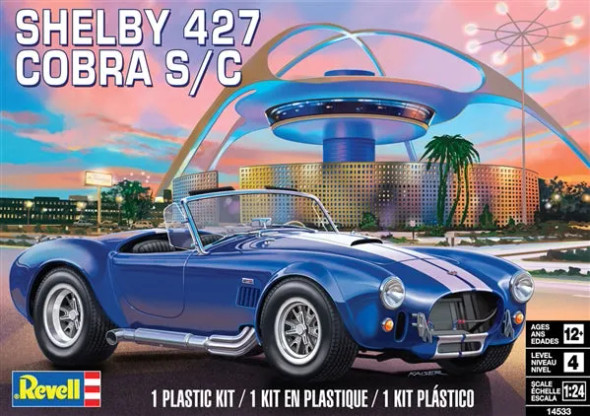 Revell 1/24 Shelby 427 Cobra S/C