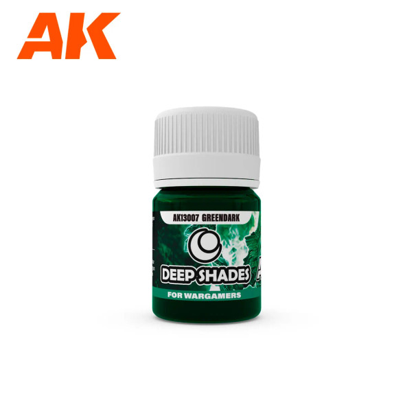 AKI13007 AK Interactive Deep Shades Greendark - Acrylic - 30ml