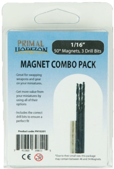 Primal Horizon Magnet Drill Bit Set 1/16 x 1/32