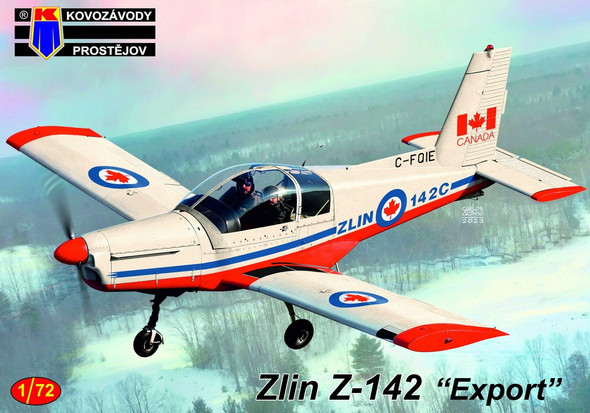 Kovozavody Prostejov 1/72 Zlin Z-142 Export