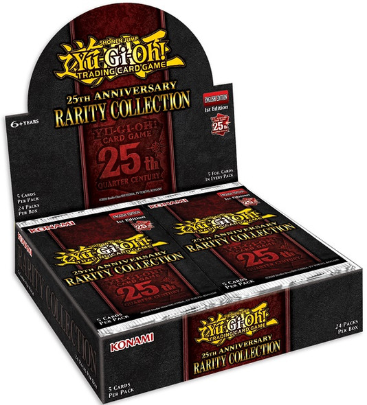 Konami Yu-Gi-Oh! 25th Anniversary Rarity Collection Box 1st Edition