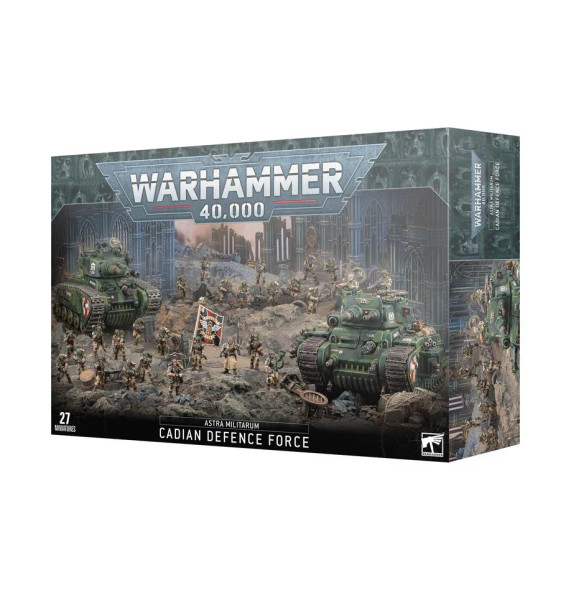 Games Workshop Warhammer 40K Astra Militarum: Cadian Defence Force