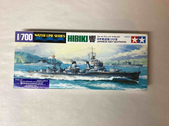TAM31407 - Tamiya 1/700 Hibiki Destroyer - WWWEB10110562
