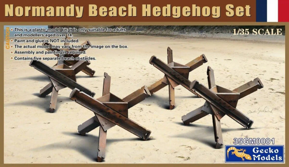 Gecko 1/35 Normandy Beach Hedgehog Set