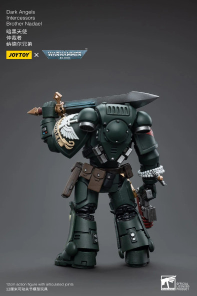 JOTJT4935 - JoyToy Action Figure Warhammer 40K Dark Angels Intercessors Brother Nadael