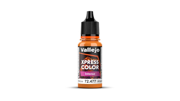 VLJ72477  Vallejo Xpress Color Intese Dreadnought Yellow - 18ml - Acrylic