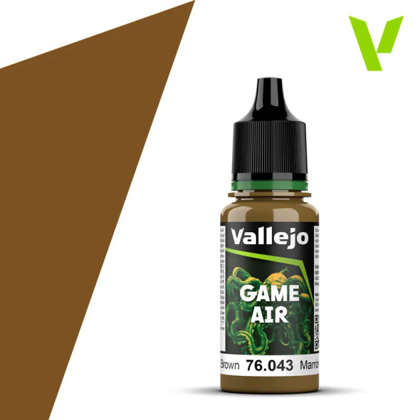 76043 Vallejo Game Air Beasty Brown - 18ml - Acrylic