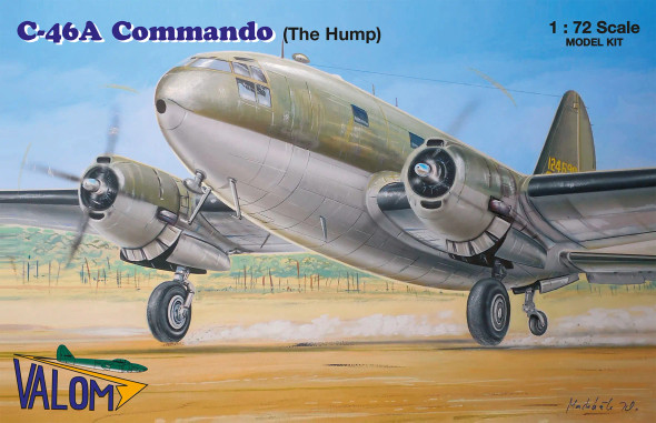 Valom 1/72 Curtiss C-46A Commando (The Hump)