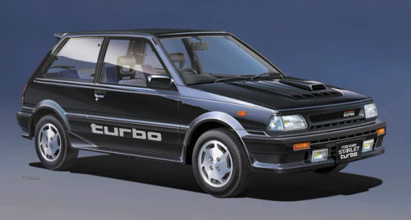 Hasegawa 1/24 Toyota Starlet EP71 Turbo-S (3 Door) Early Version