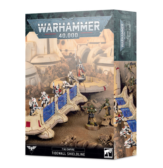 GAM56-51 - Games Workshop Warhammer 40K T'au Empire Tidewal Shieldline