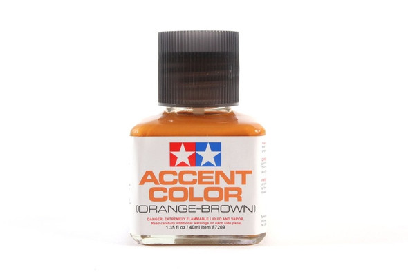 TAM87209 - Tamiya Accent Color Orange-Brown - 40ml - Enamel