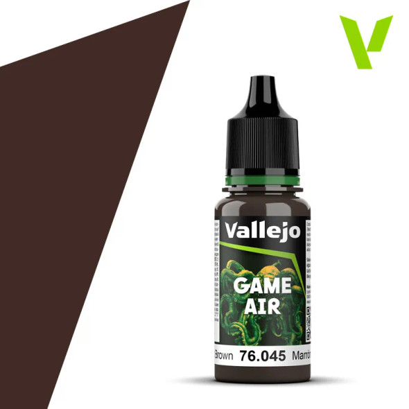 76045 Vallejo Game Air Charred Brown - 18ml - Acrylic
