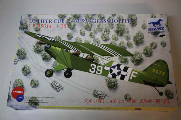 BRO 35014 - Bronco - 1/35 Piper Cub L4 Grasshopper WWWEB10110968