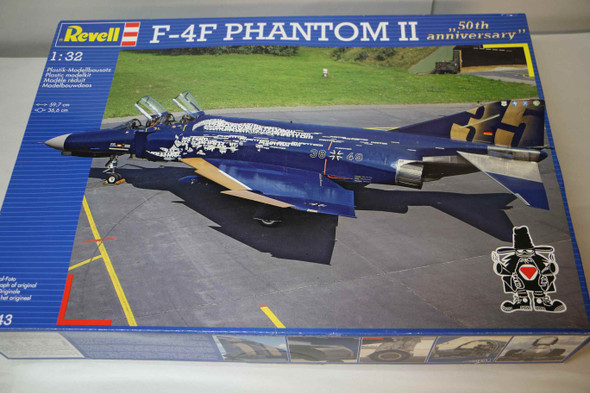 Revell 1/32 McDonnell Douglas F-4E Phantom II Pre-Owned Kit RMXH