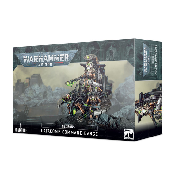 GAM49-12 - Games Workshop Warhammer 40K Necrons Catacomb Command Barge