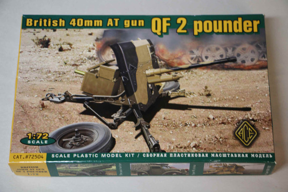 ACE72504 - Ace Models 1/72 Brit 40mm AT QF 2 pounder - WWWEB10111047