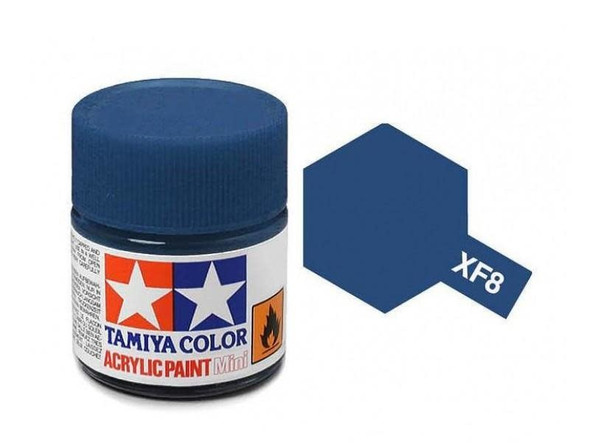 TAMXF8 - Tamiya - Flat Blue Acrylic - 10mL Bottle