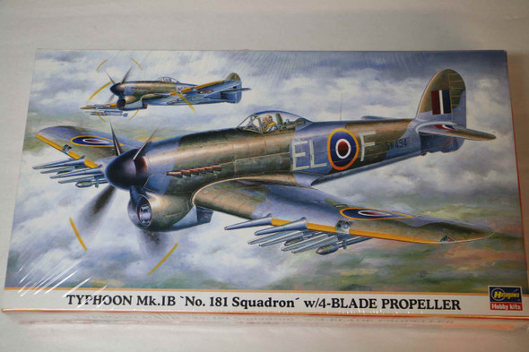 HAS09311 - Hasegawa Typhoon Mk.IB  No. 181 Squadron W/4-Blade PropellerWWWEB10112121