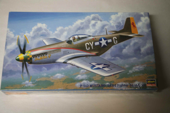 HAS09267 - Hasegawa 1/48 P-51D Mustang 343rd Fighter Squadron WWWEB10112144