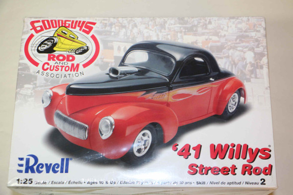 RMX2023 - Revell 1/25 1941 Willys Street Rod - WWWEB10112233