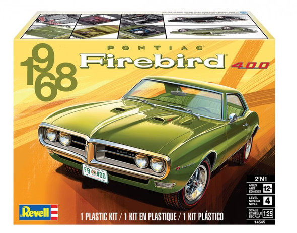 RAG14545 - Revell 1/25 1968 Pontiac Firebird 400 (Discontinued)