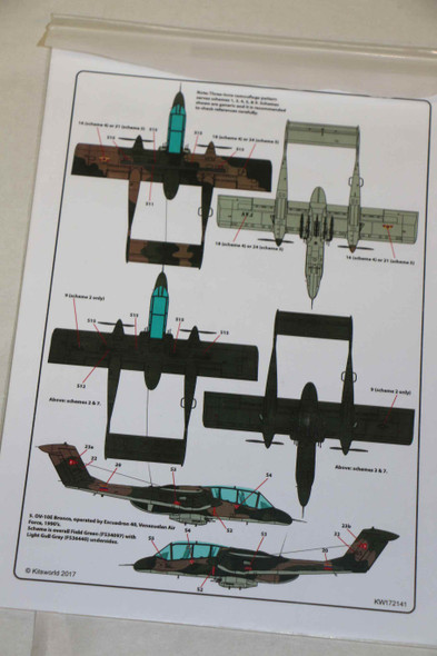 Warbirds Decals 1/72 OV-10 Bronco KW172141