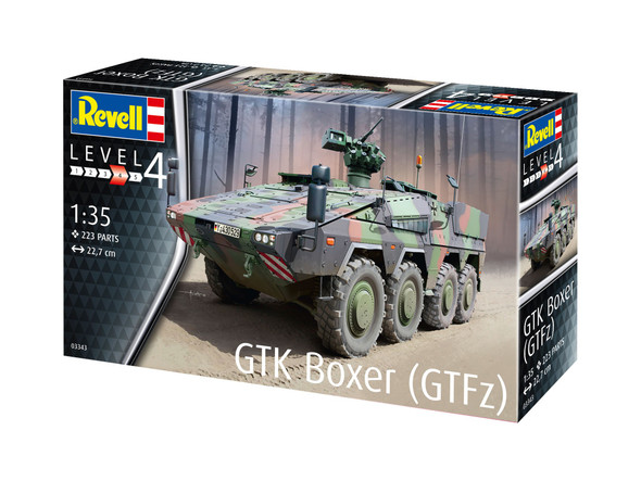 レベル 1/35 GTK BOXER sgSanKfz & LUCUS 中古品
