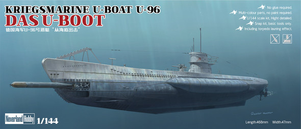 Neverland Hobby 1/144 Kriegsmarine Das U-boot U-96