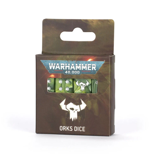 Games Workshop Warhammer 40K Orks - Dice Set