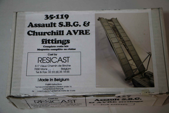 RSC35-119 - Resincast 1/35 Assault S.B.G. & Churchill Avre Fittings