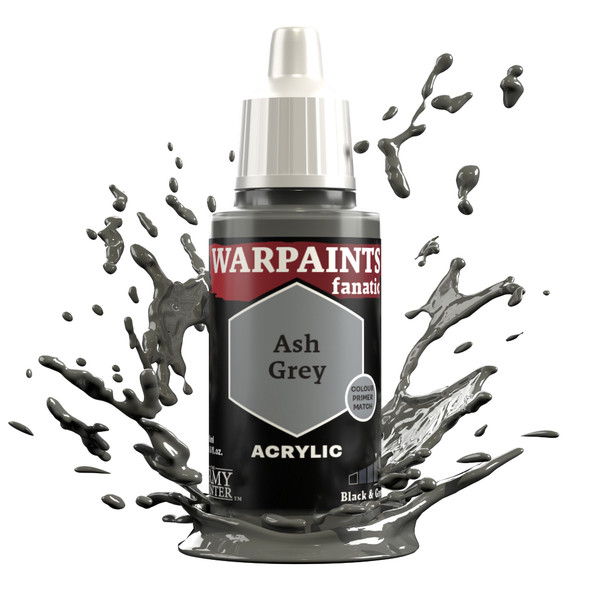 WP3004 The Army Painter Warpaints Fanatic  Ash Grey