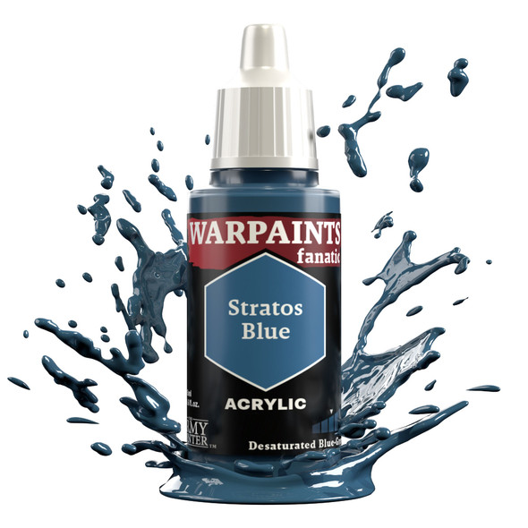 WP3015 The Army Painter Warpaints Fanatic  Stratos Blue