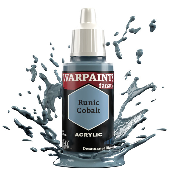 WP3017 The Army Painter Warpaints Fanatic  Runic Cobalt