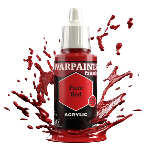 WP3118 The Army Painter Warpaints Fanatic  Pure Red
