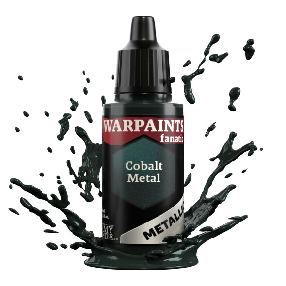 WP3194 The Army Painter Warpaints Fanatic Metallic Cobalt Metal