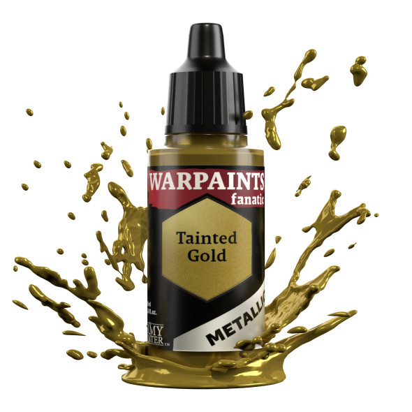 WP3187 The Army Painter Warpaints Fanatic Metallic Tainted Gold