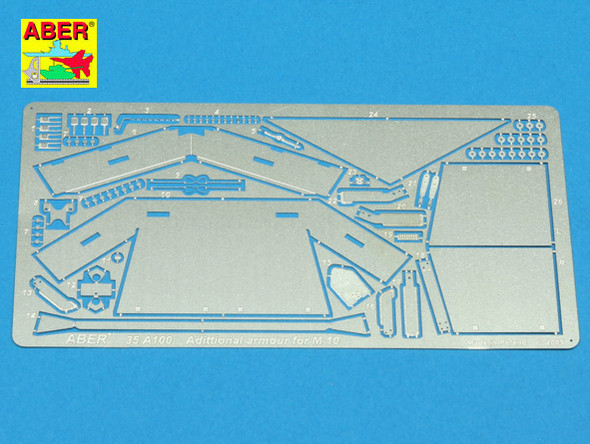 ABE35A100 - ABER 1/35 Additional Armour for US Tank Destroyer M10