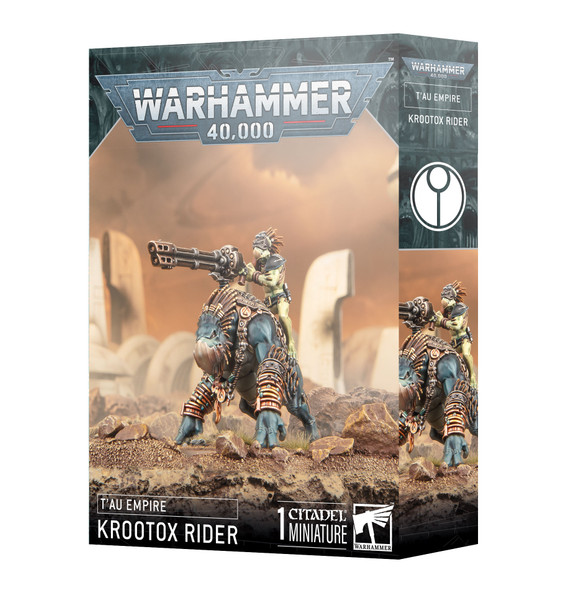 GAM56-54 - Games Workshop Warhammer 40K T'au Empire Krootox Rider GAM56-54 - Games Workshop Warhammer 40K T'au Empire Krootox Rider