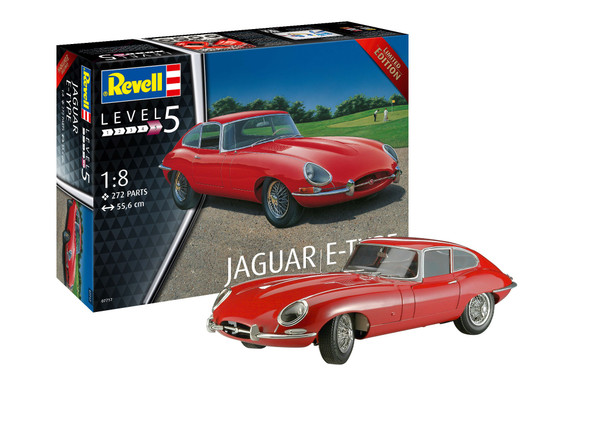 RAG07717 - Revell - 1/8 Jaguar E Type
