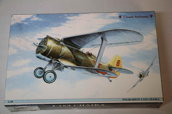 CLA96-406 - Classic Airframes 1/48 Polikarpov I-153 Chaika - WWWEB10112834