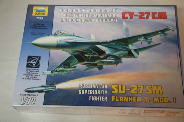 ZVE7295 - Zvezda 1/72 Su-27SM Flanker B - WWWEB10112897