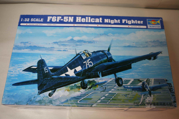 TRP02259 - Trumpeter F6F-5N Hellcat Night Fighter WWWEB10112929