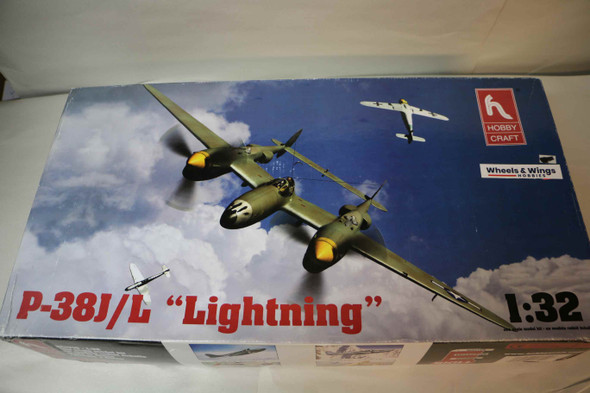 HOBHC1715 - Hobbycraft - 1/32 P-38 J/L, with Decals for 'Fork Tailed Devils' WWWEB10112947 (Discontinued)