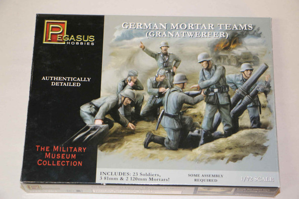 PEG7204 - Pegasus Hobbies 1/72 German Mortar Teams (Granatwerfer) - WWWEB10113030