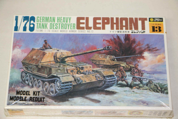 FUJWA13 - Fujimi 1/76 Elephant German Heavy Tank Destroyer - WWWEB10113037