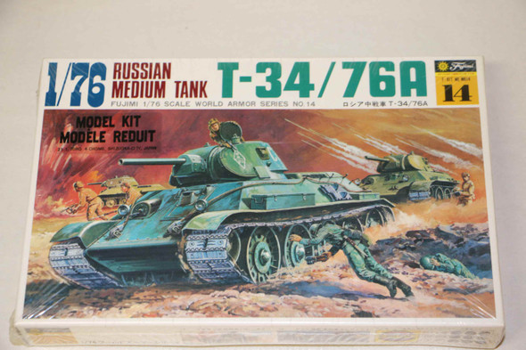 FUJWA14 - Fujimi 1/76 Russian Medium Tank T-34/76A - WWWEB10113038