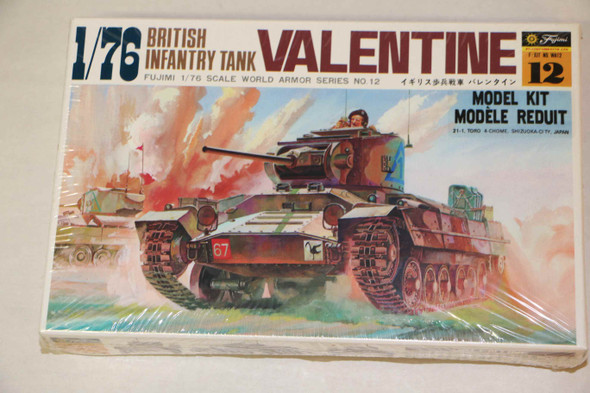 FUJWA12 - Fujimi 1/76 Valentine British Infantry Tank - WWWEB10113135