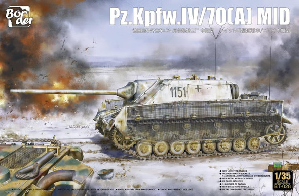 Border Model 1/35 Pz.Kpfw.IV 70(A) Mid Production