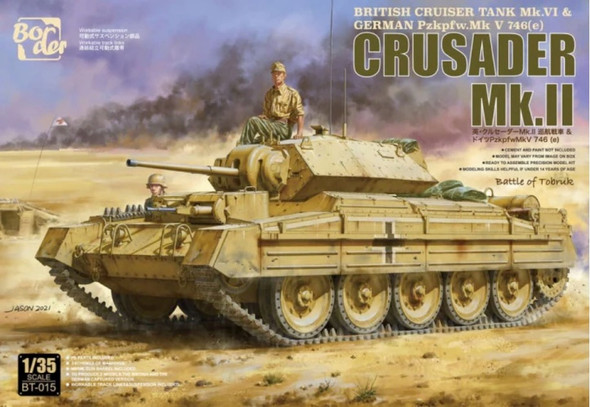 Border Model 1/35 Crusader Mk.II - Pzkpfw. Mk.V 746(e)